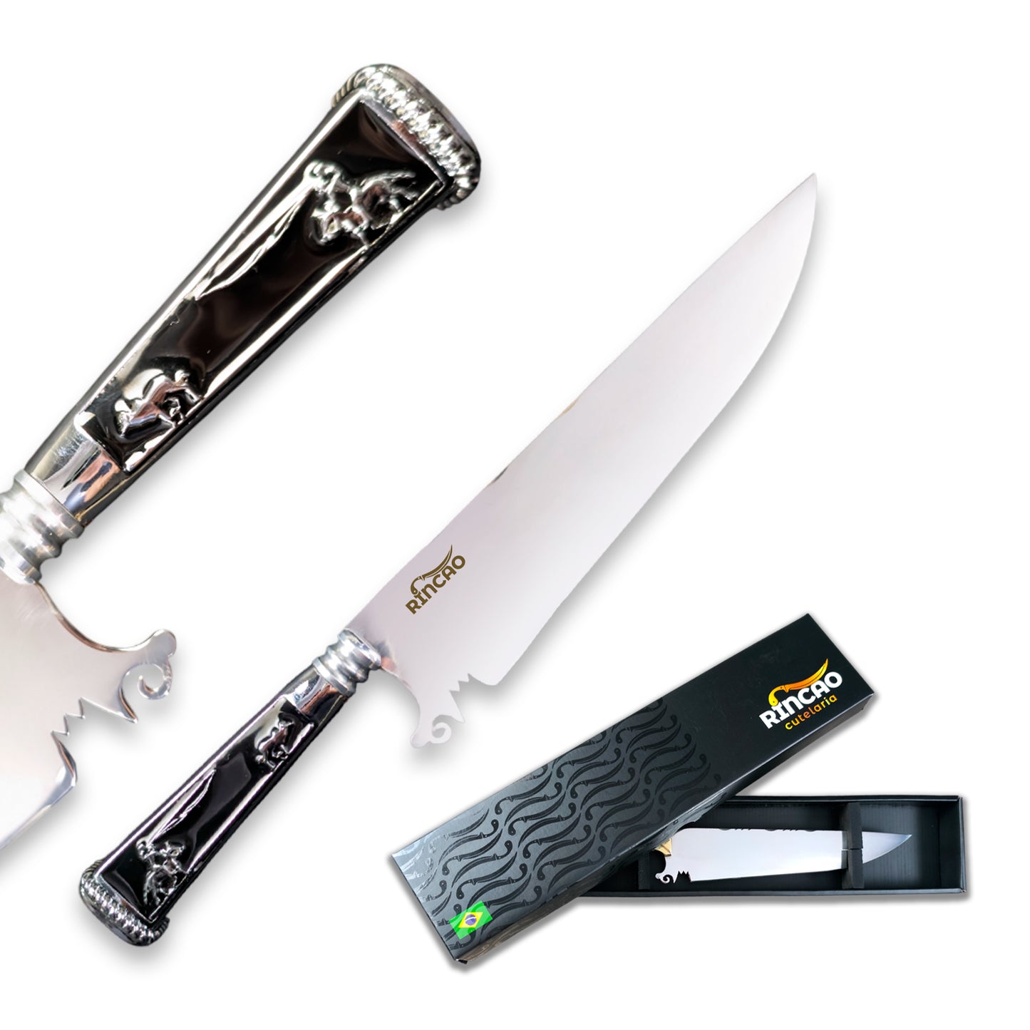 PICANHEIRA ESPECIAL - INOX 420C CABO ZAMAK PRETO