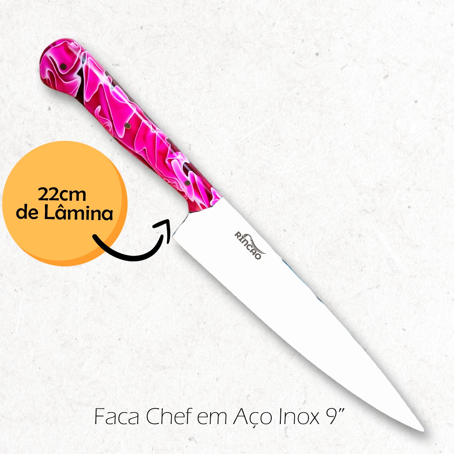 Faca Chef DIA DAS MAES - Acompanha Caixa de Presente