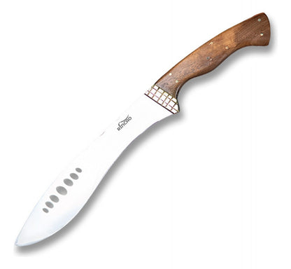 Facão Kukri Artesanal Selva Sobrevivência  13pol + Bainha